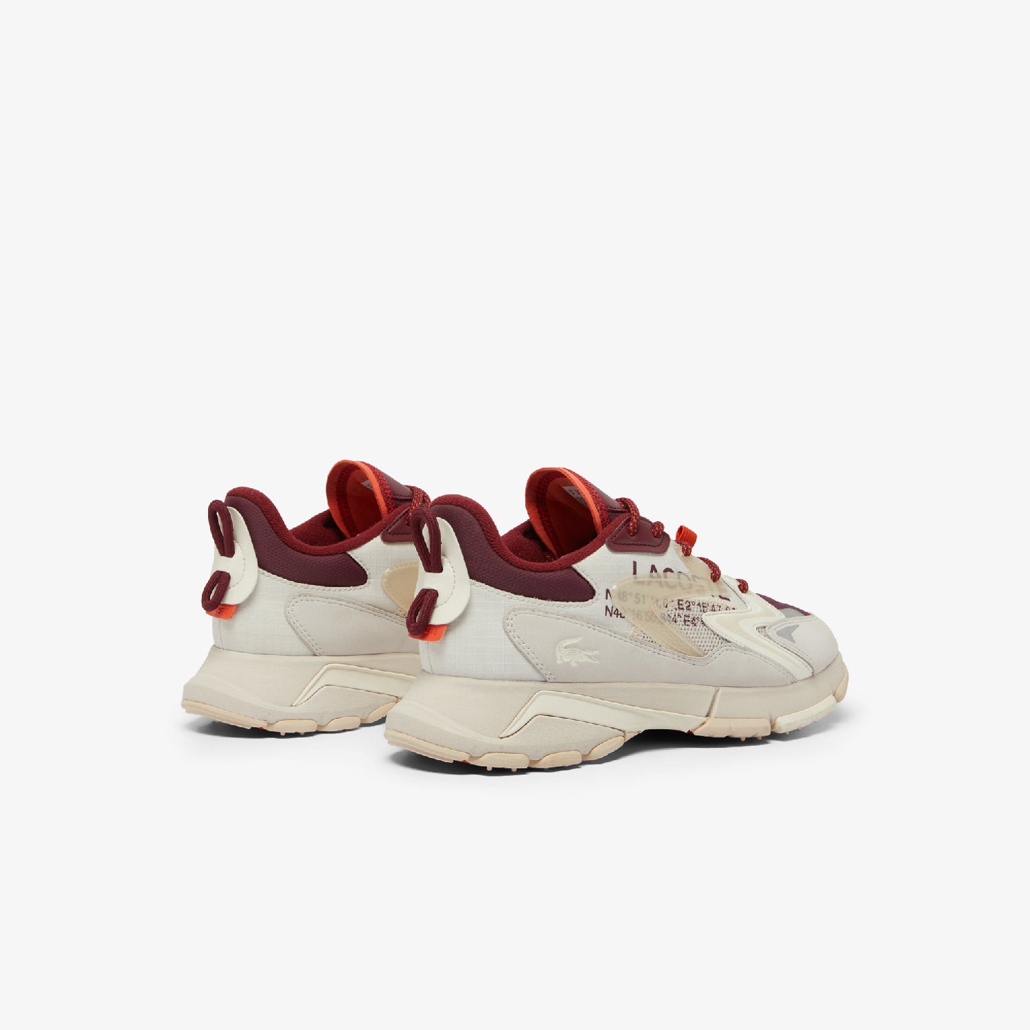 Sneakers L003 Neo Tech - Off White & Burgundy