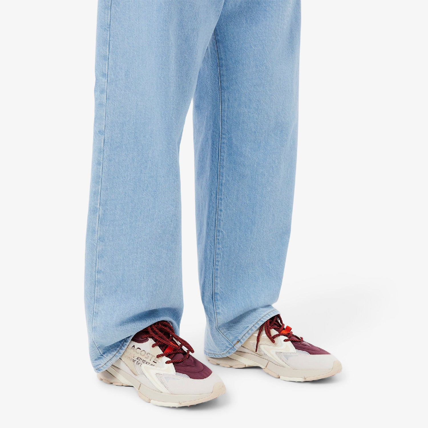 Sneakers L003 Neo Tech - Off White & Burgundy