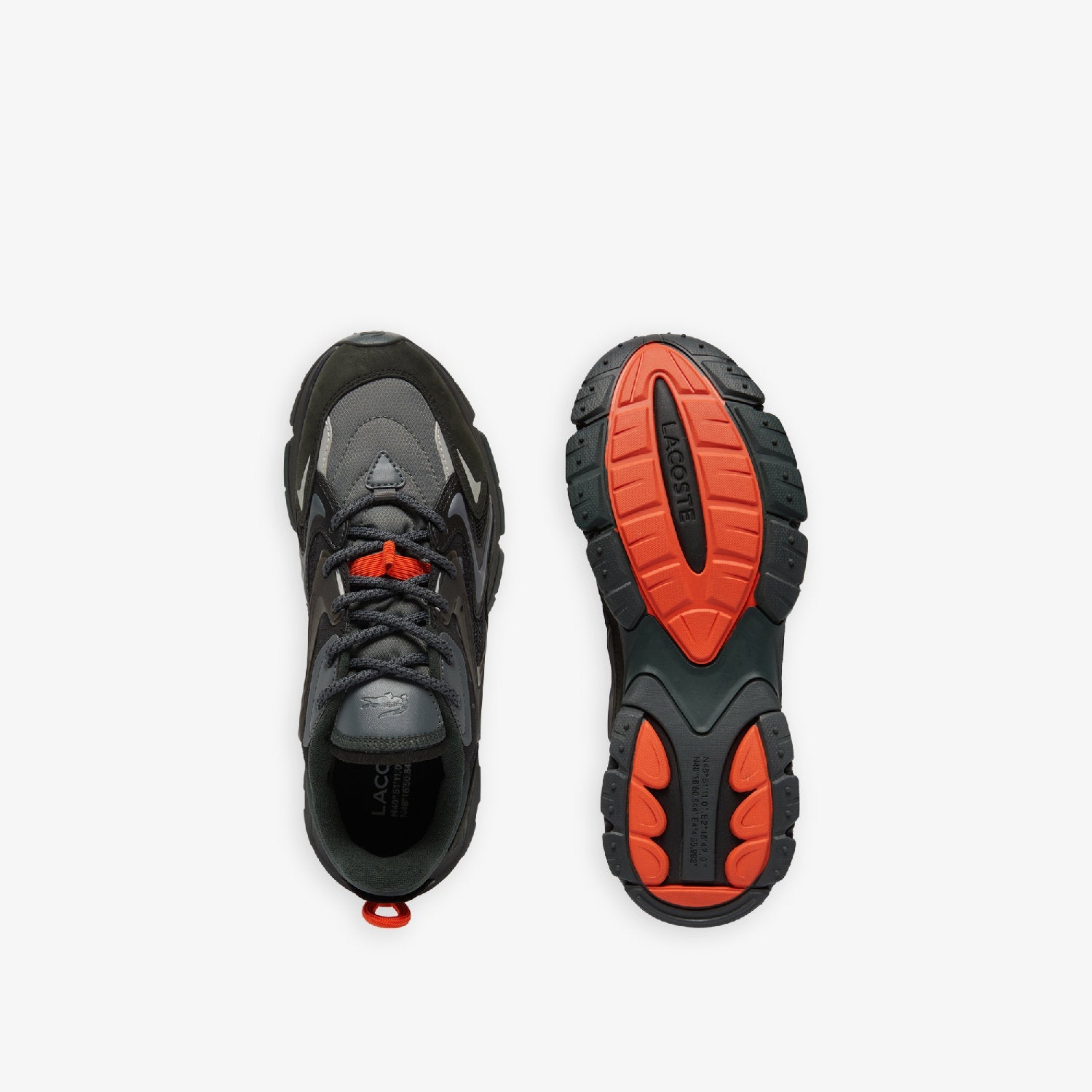 Sneakers L003 Neo Tech - Black & Orange