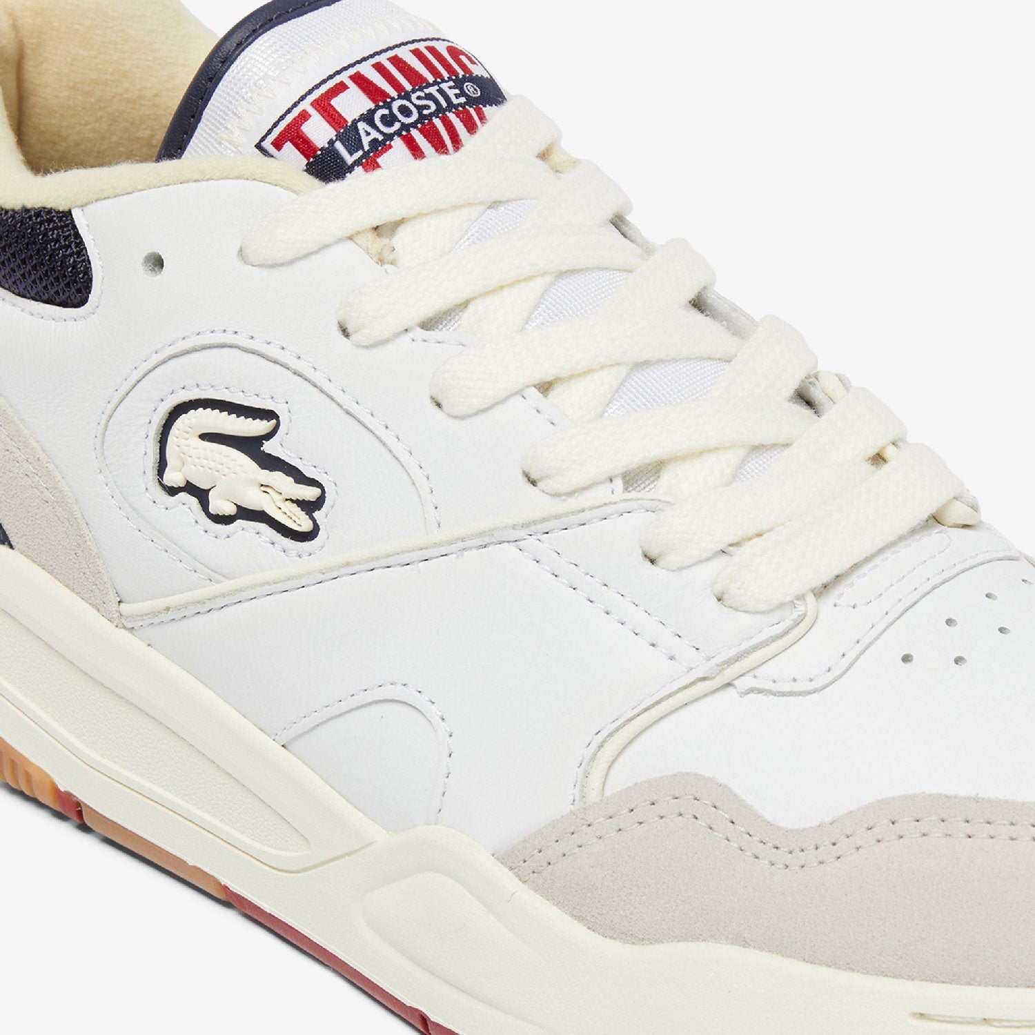 Sneakers Lineshot en cuir - Off White & Gum