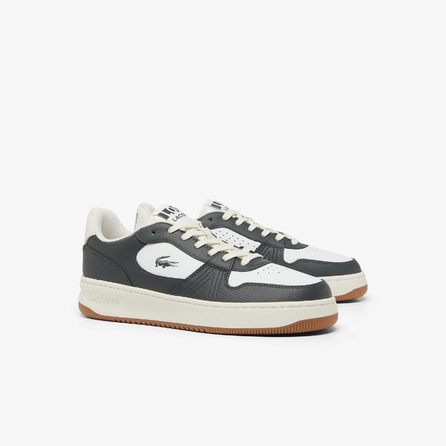 Sneakers L001 Set en cuir - Dark Grey & Gum