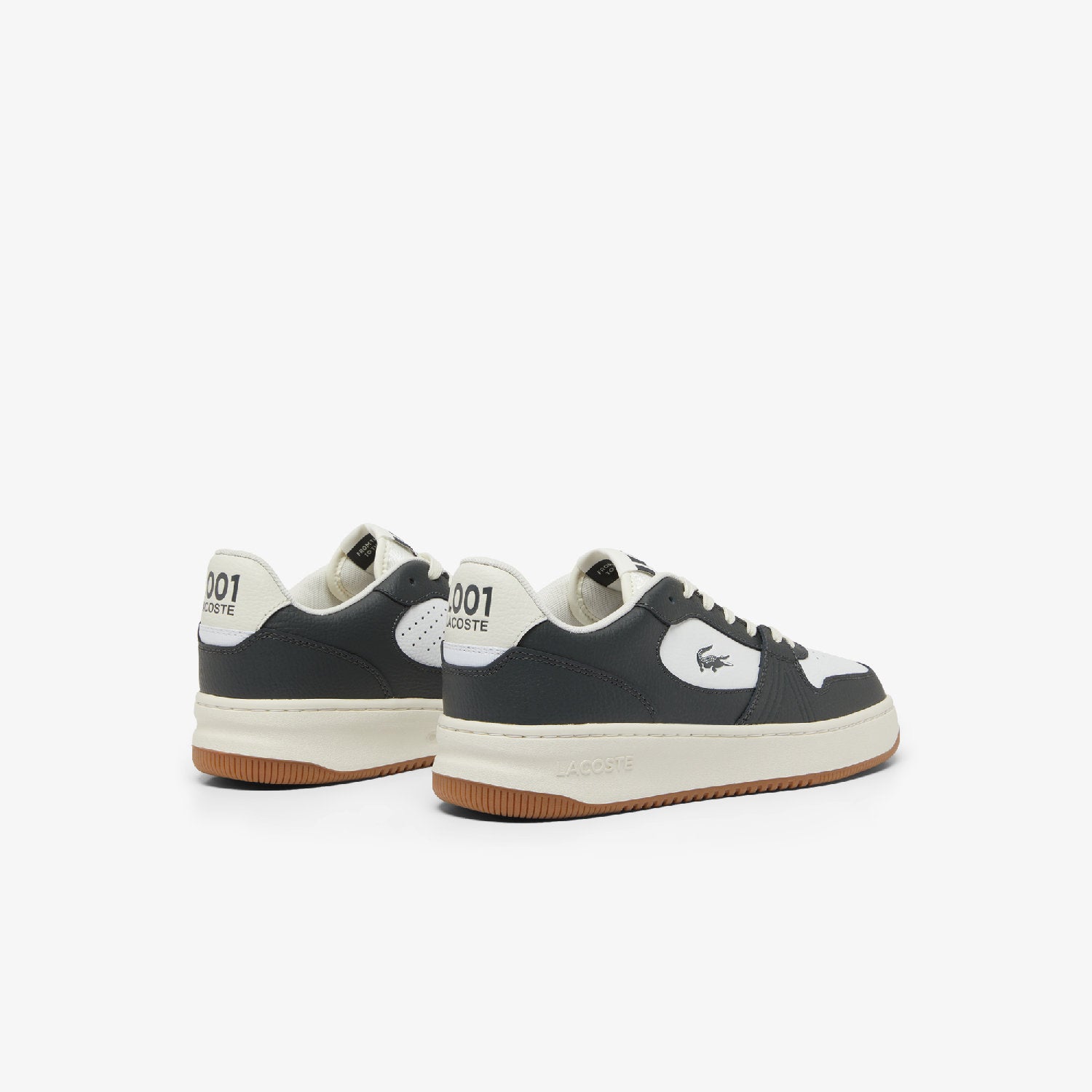 Sneakers L001 Set en cuir - Dark Grey & Gum