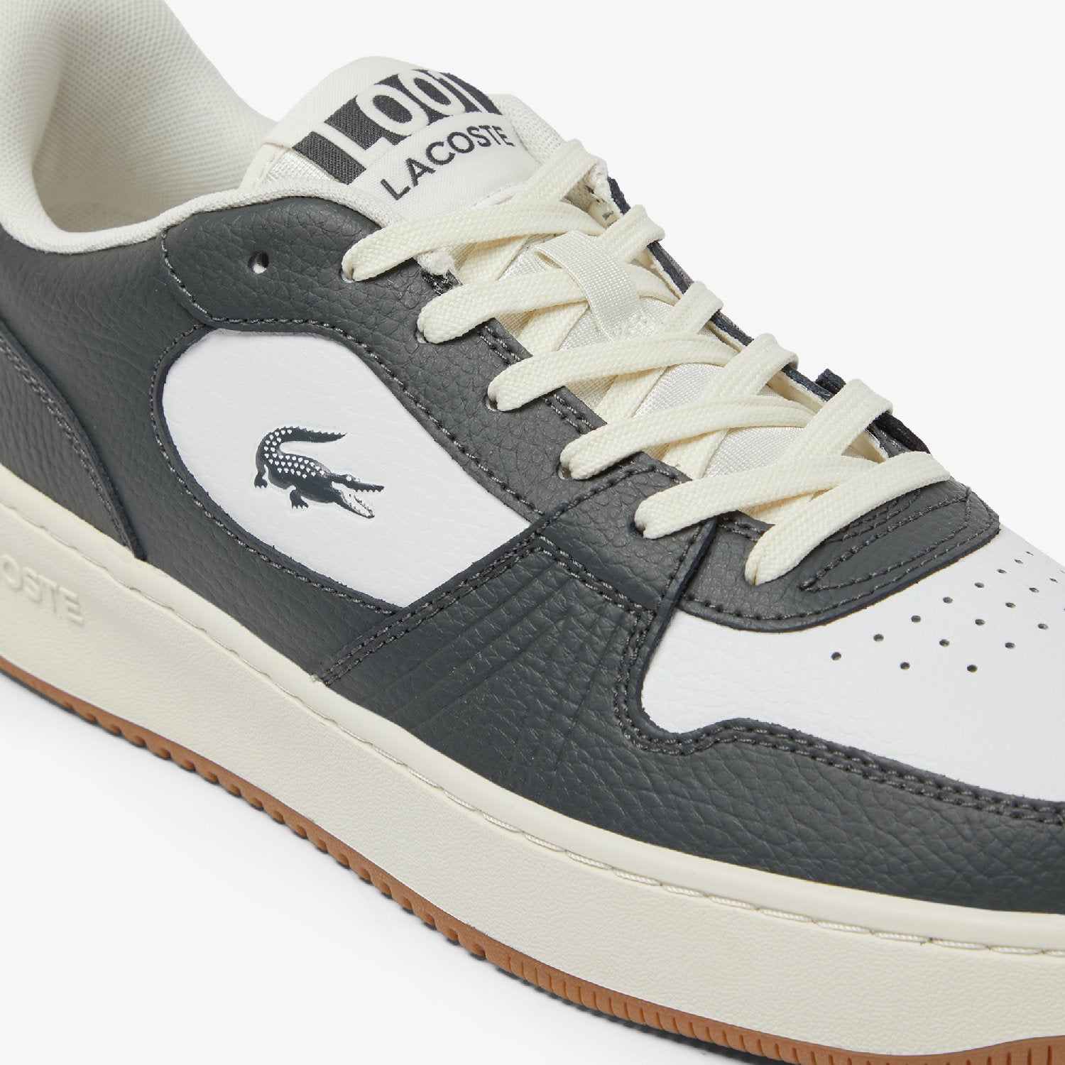 Sneakers L001 Set en cuir - Dark Grey & Gum