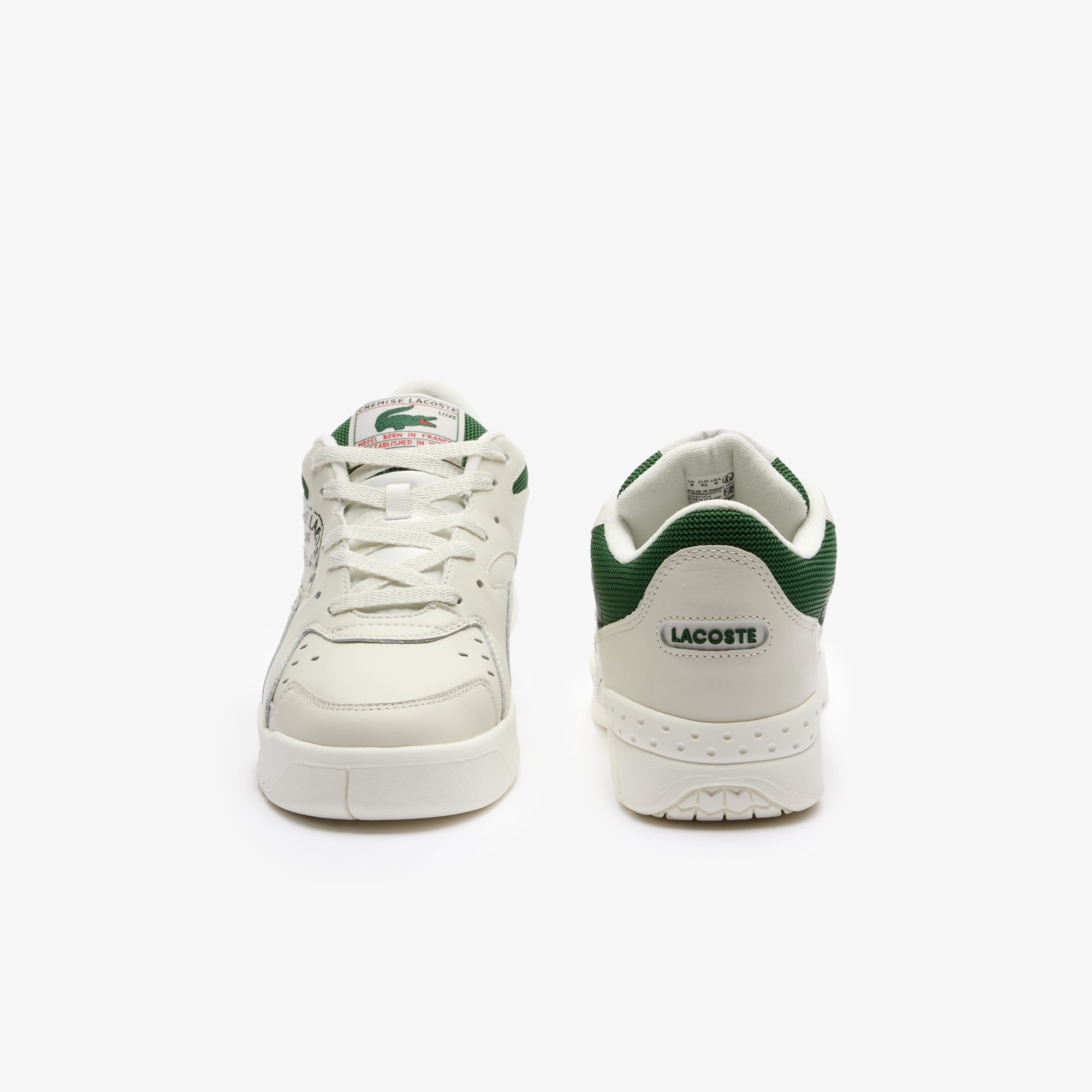 FOOTWEAR - Off Wht & Dk Grn