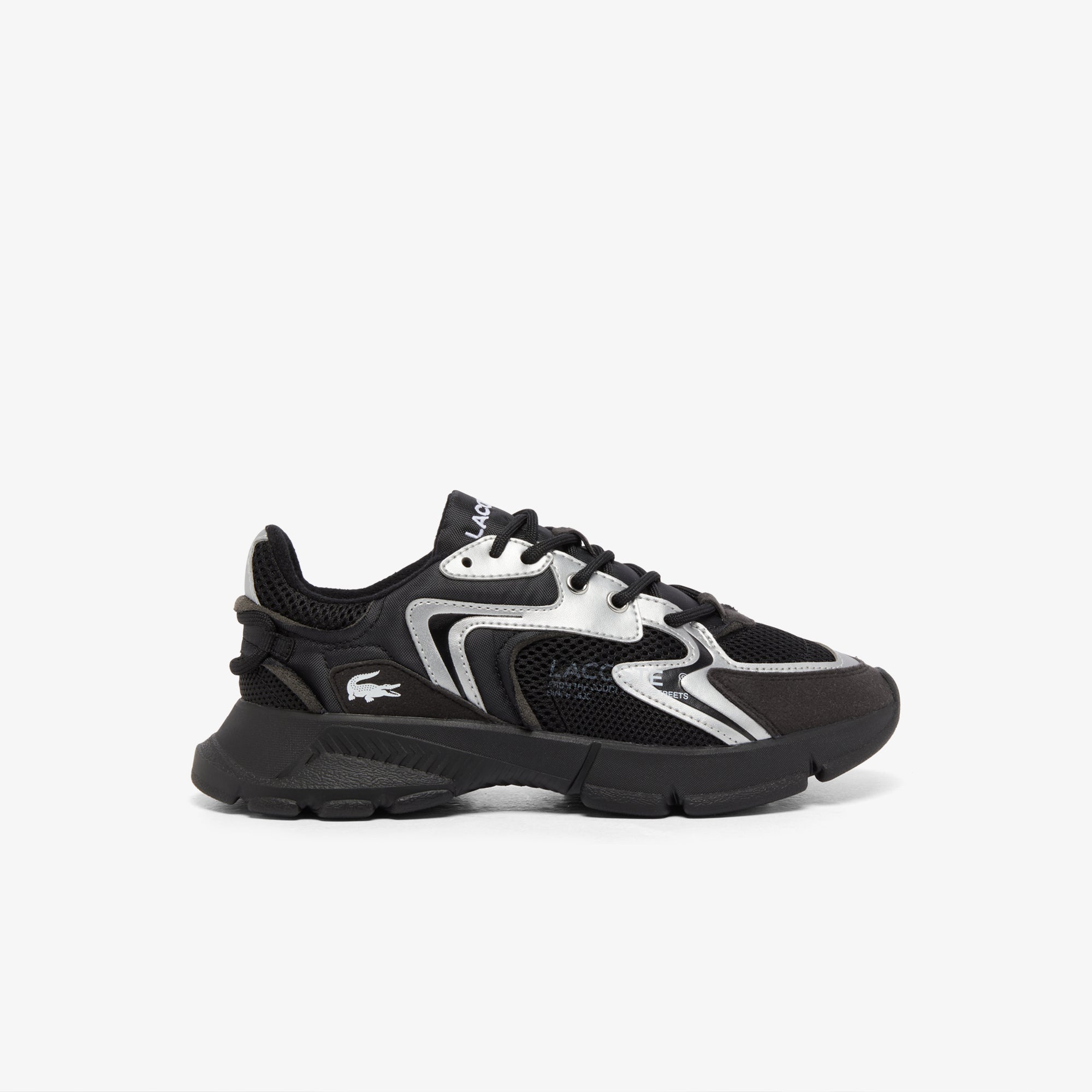 FOOTWEAR - Blk & Slv