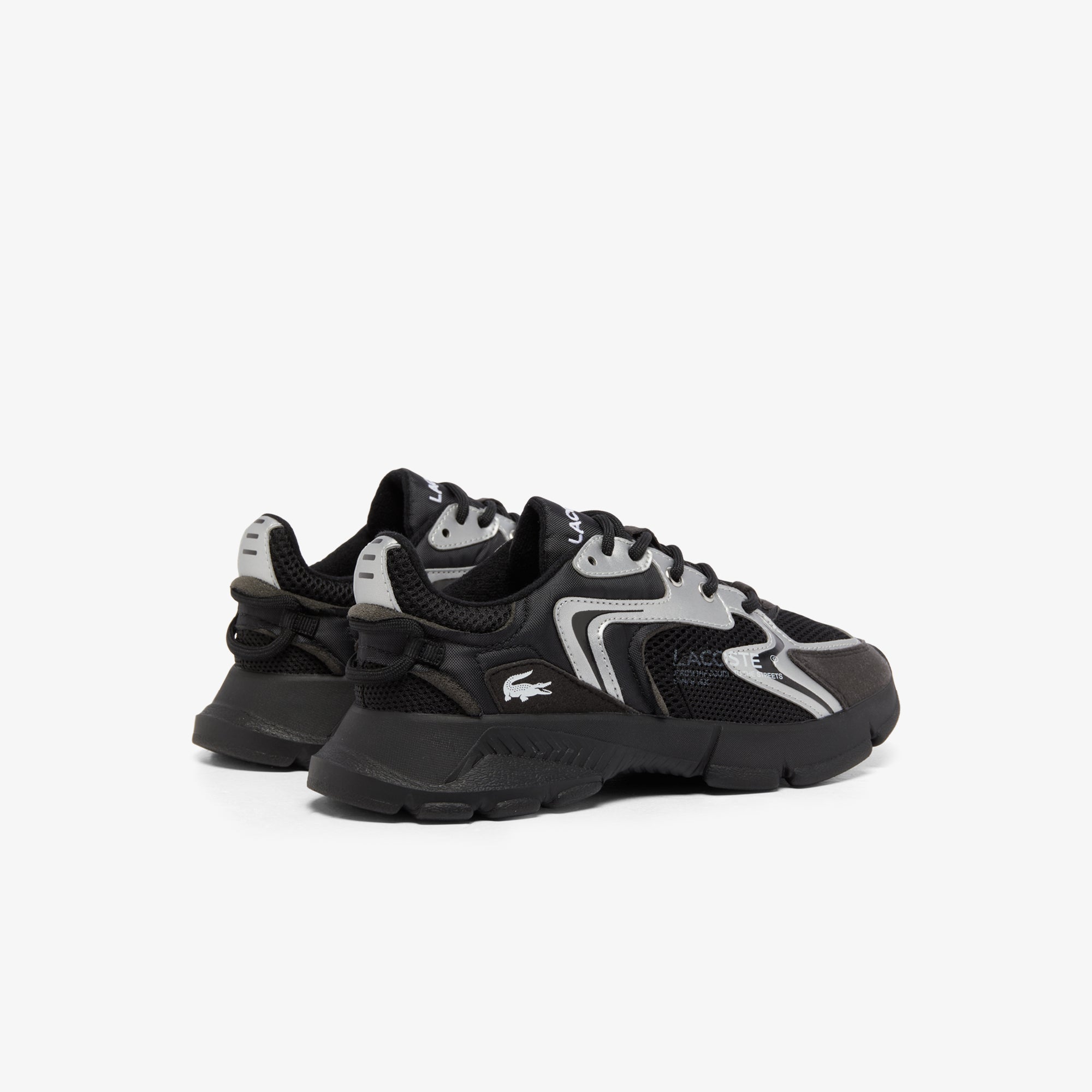 FOOTWEAR - Blk & Slv
