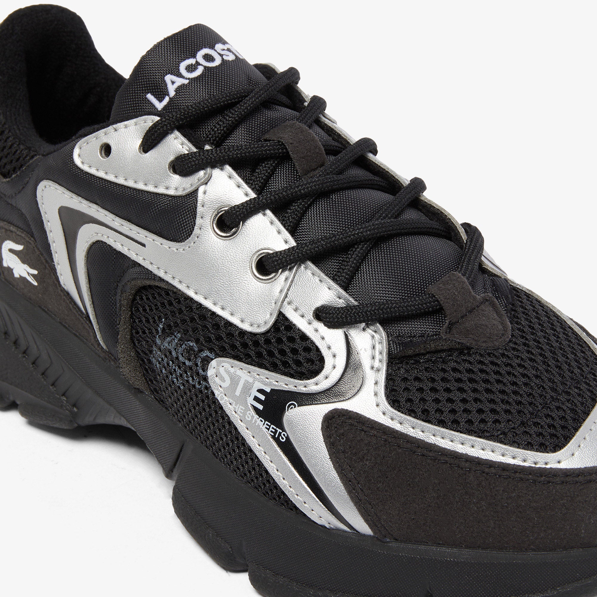 FOOTWEAR - Blk & Slv