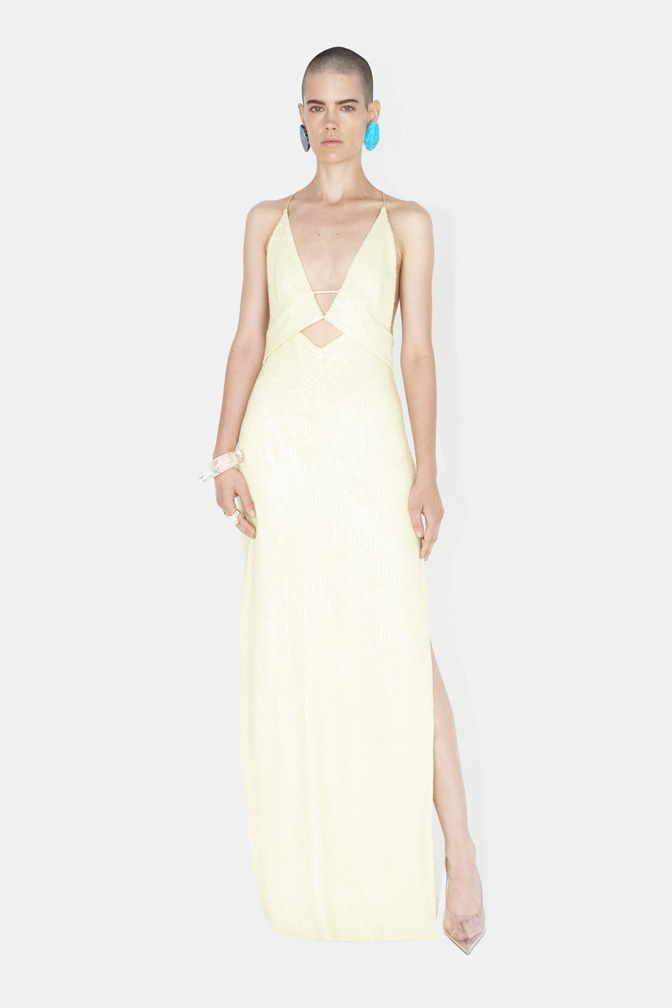 Galvanized Prism Dress - Buttermilk