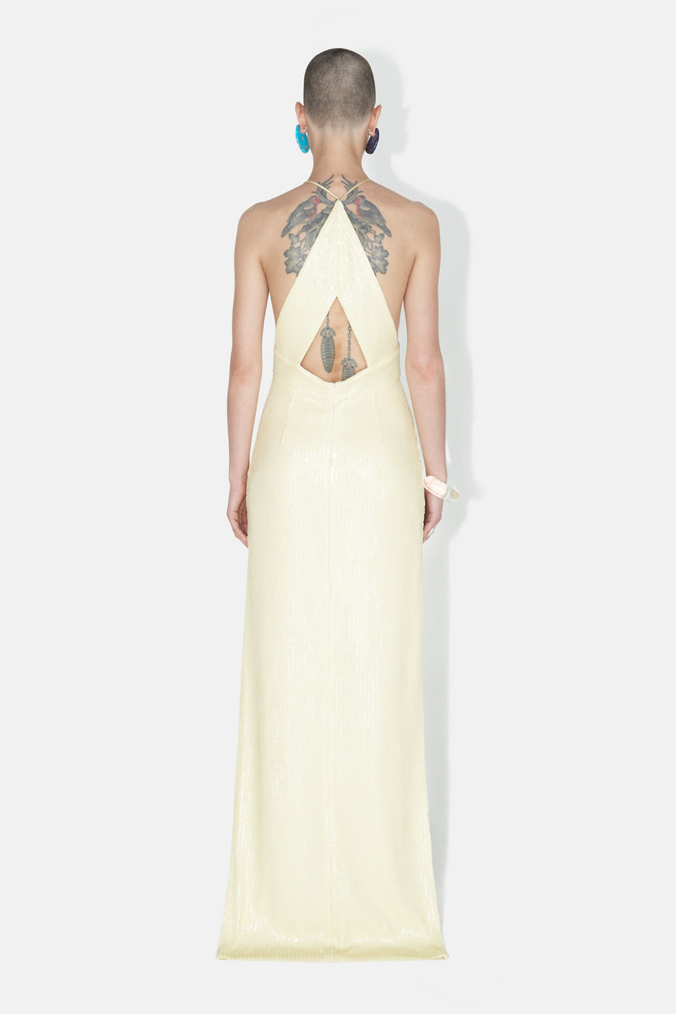 Galvanized Prism Dress - Buttermilk