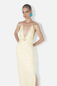 Galvanized Prism Dress - Buttermilk