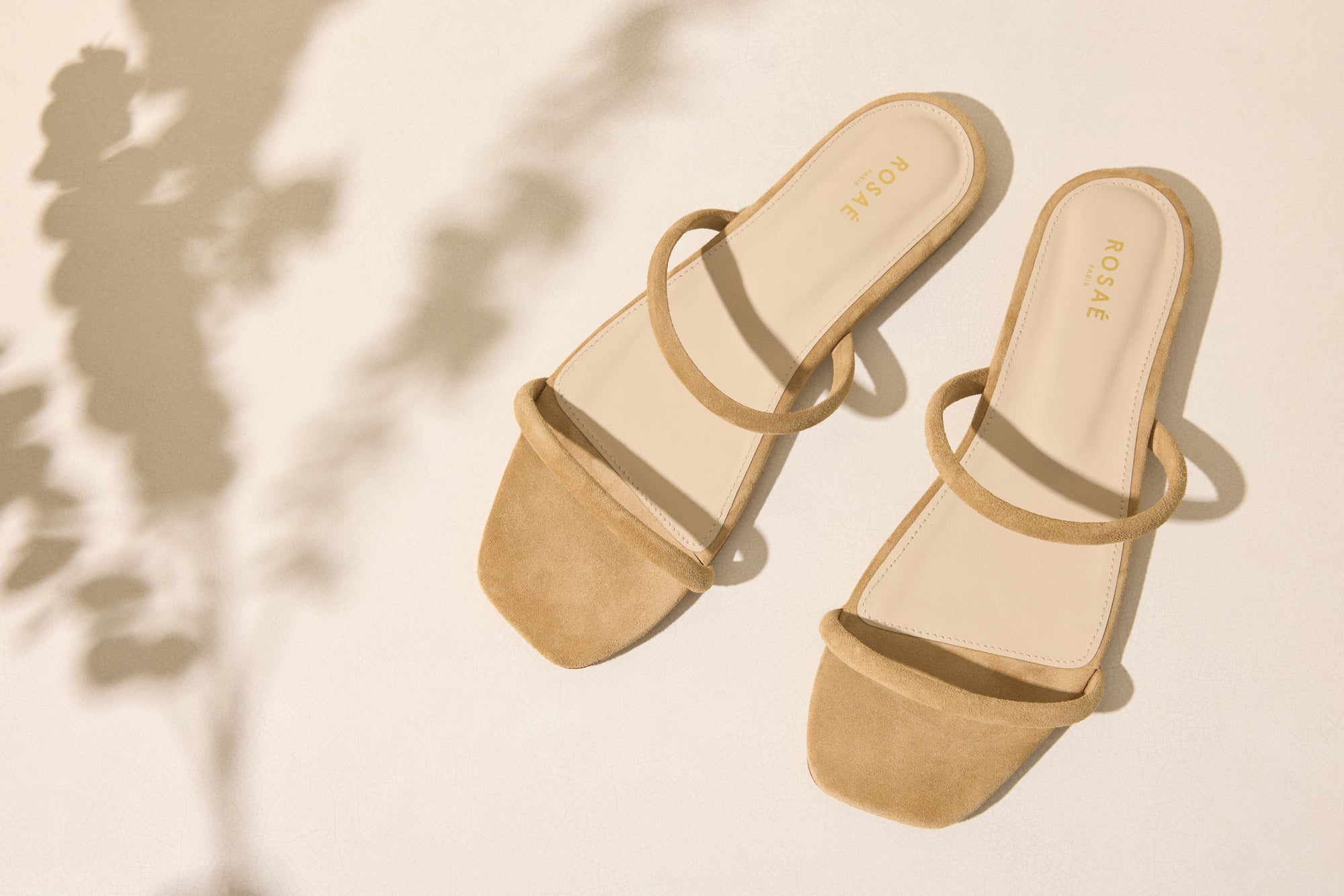 Sandales Les Lios en cuir - Beige