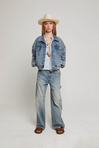ZNOSTOCK_BLUE VESTE LUKE - Blue