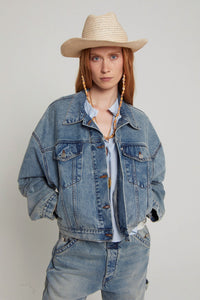 ZNOSTOCK_BLUE VESTE LUKE - Blue