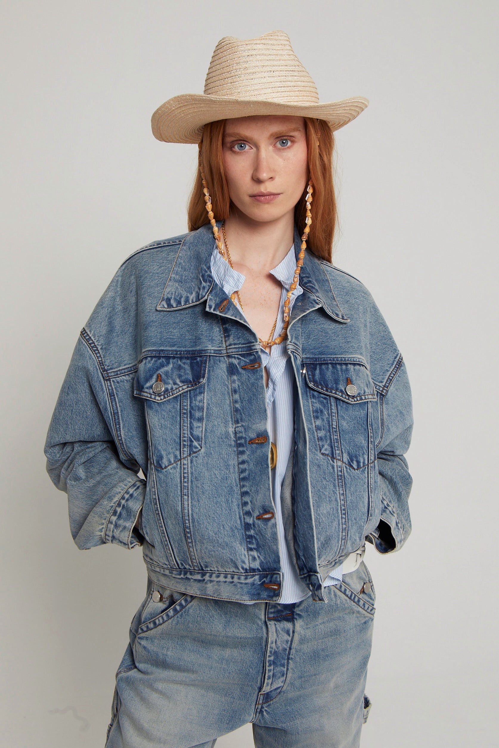 ZNOSTOCK_BLUE VESTE LUKE - Blue