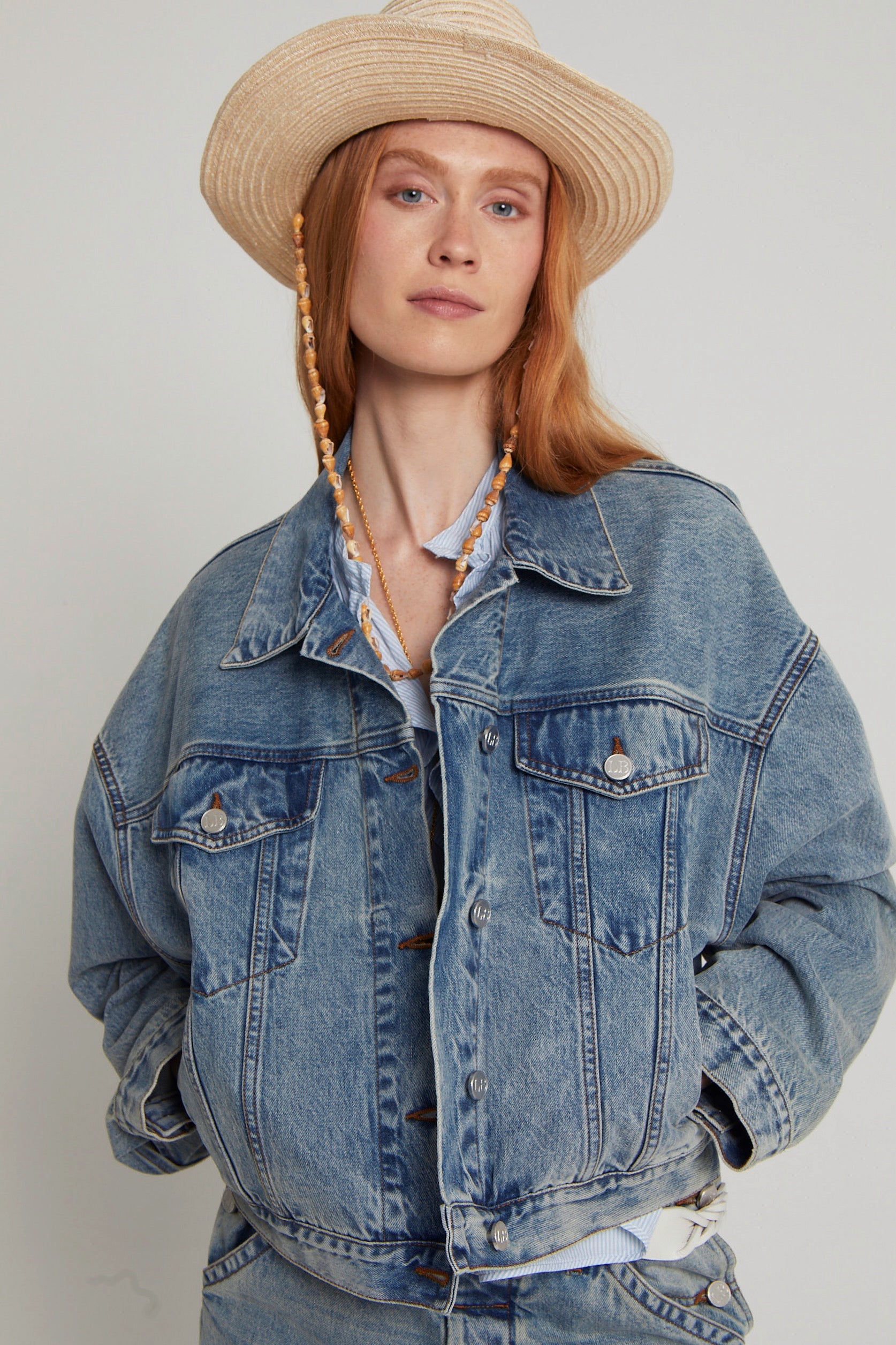 ZNOSTOCK_BLUE VESTE LUKE - Blue