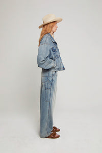 ZNOSTOCK_BLUE VESTE LUKE - Blue