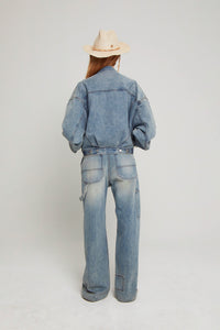 ZNOSTOCK_BLUE VESTE LUKE - Blue