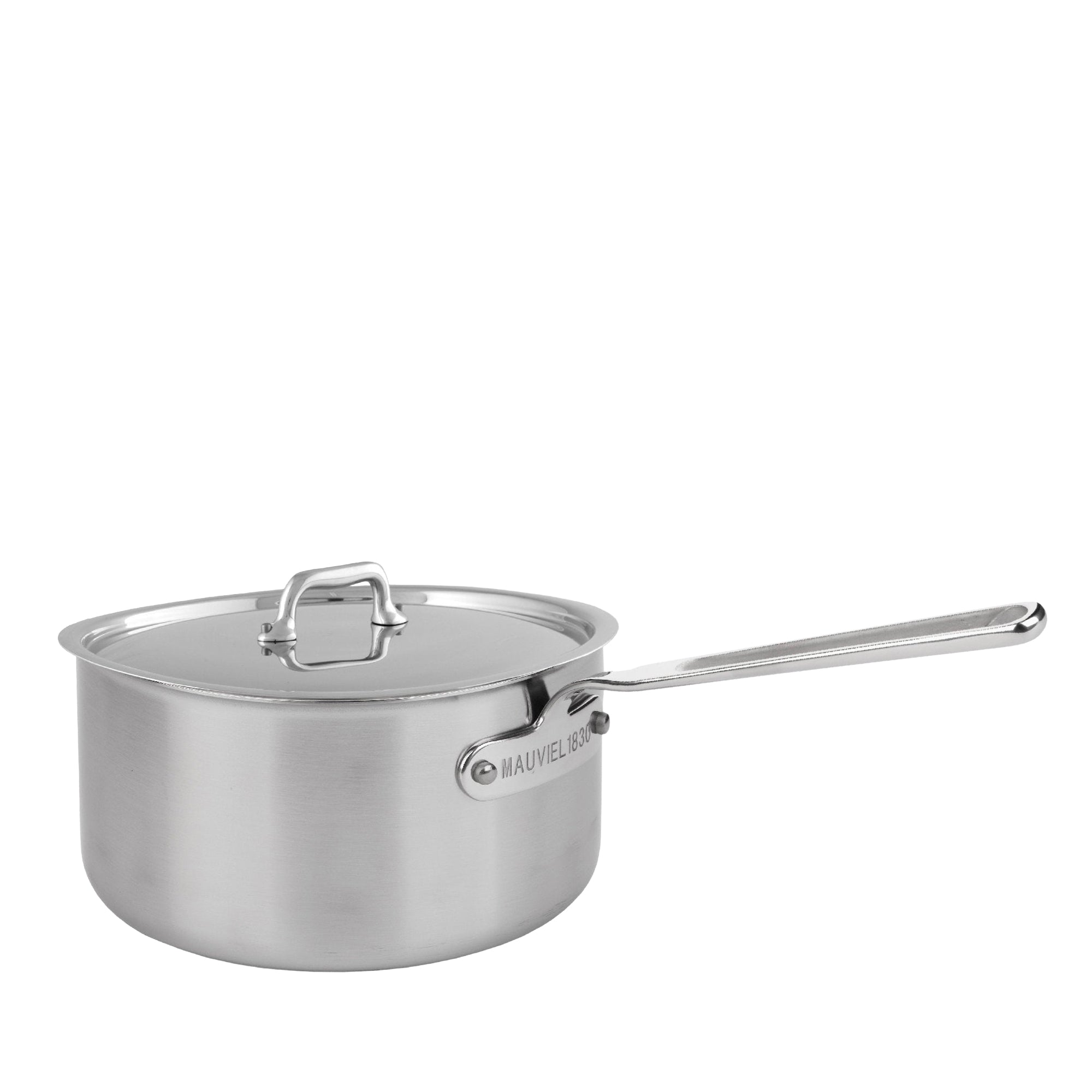 Casserole 20cm M'INOX360 en inox avec couvercle