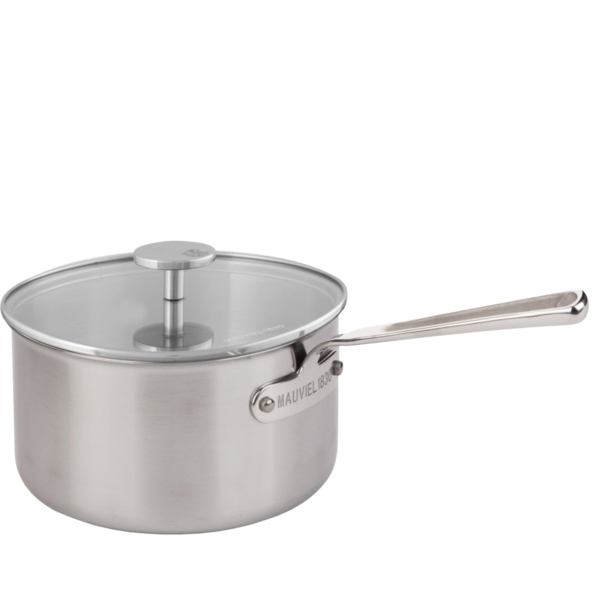 Casserole 20cm M'INOX360 en inox avec couvercle