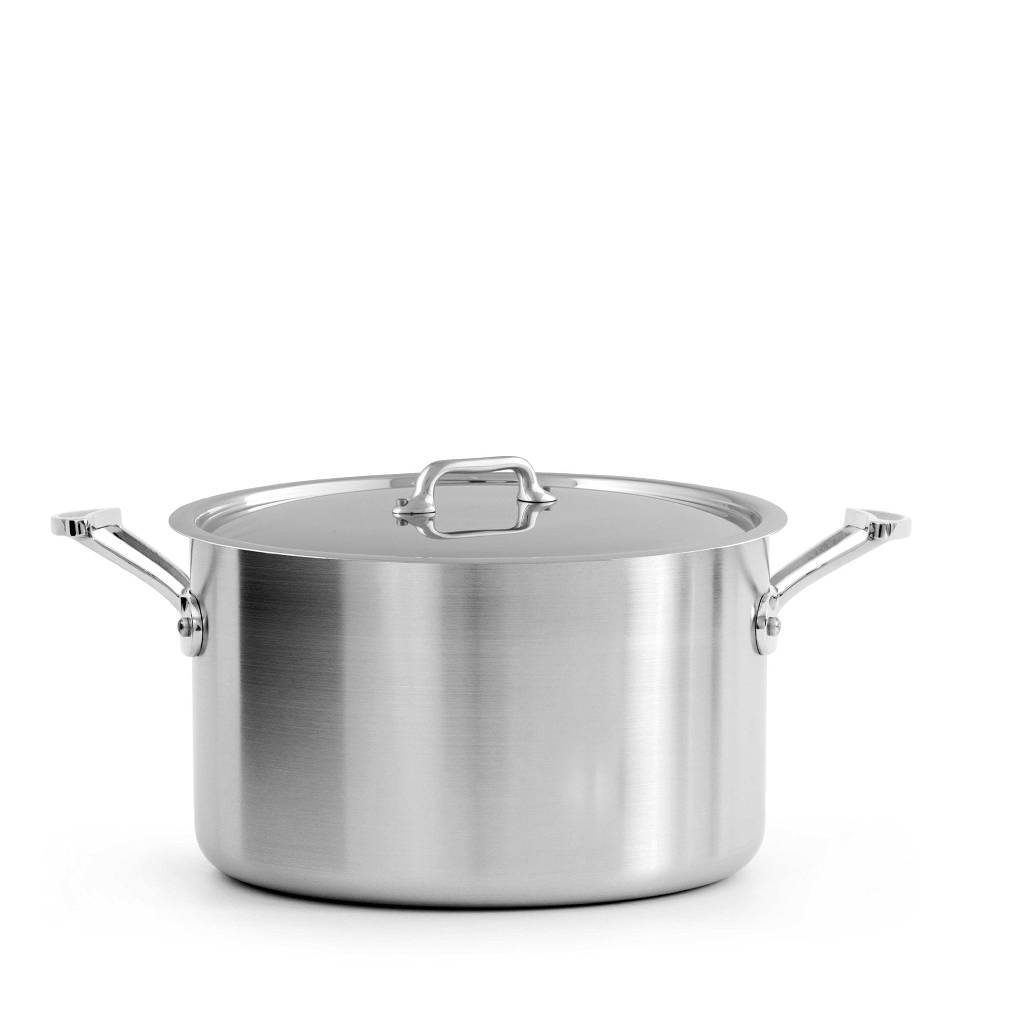 Cocotte 24cm M'INOX360 en inox avec couvercle