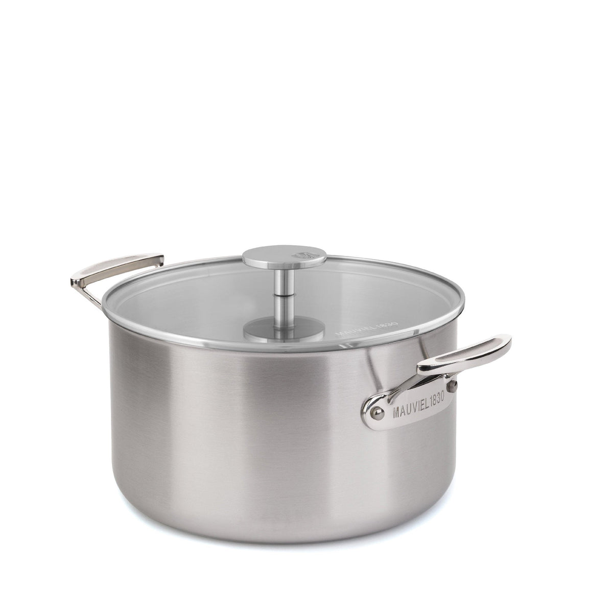 Cocotte 24cm M'INOX360 en inox avec couvercle