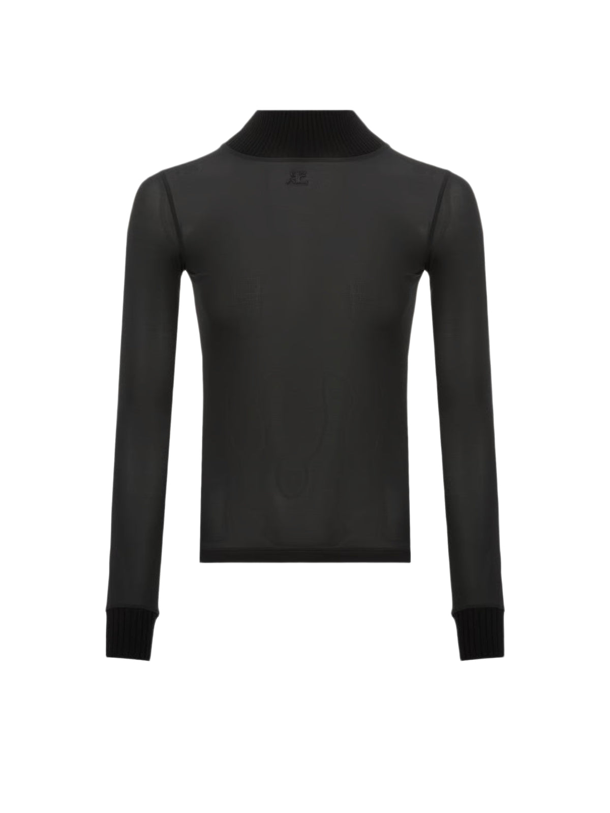 Top manches longues seconde peau Réédition - Black