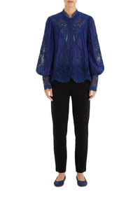 NEW_FELIX_JAMBES_Navy Blue Blouse - Navy Blue