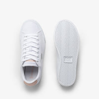 Sneakers basses en tissu - White & Light Pink