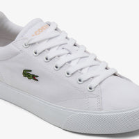 Sneakers basses en tissu - White & Light Pink