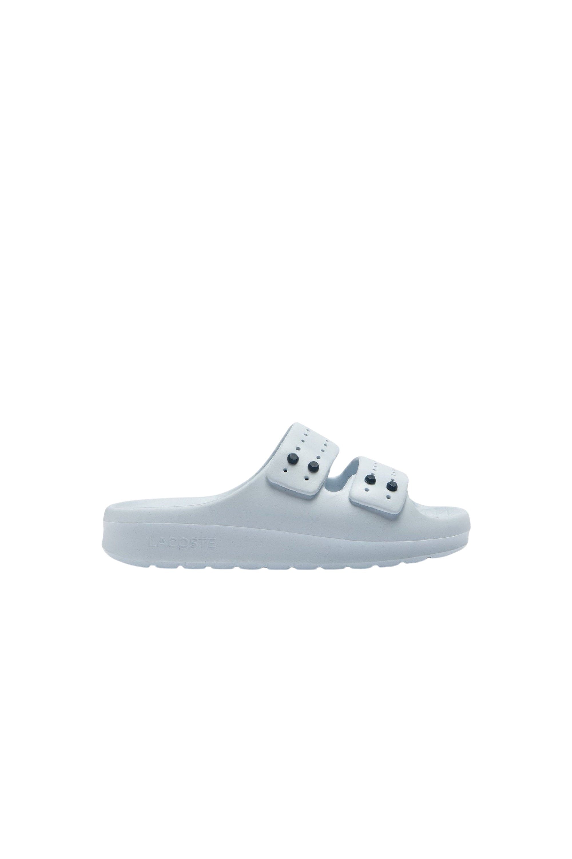 Mules Serve Strap ajourées - Light Blue & Navy