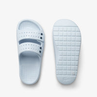 Mules Serve Strap ajourées - Light Blue & Navy