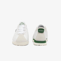 Club-Low leather sneakers - White & Dark Green