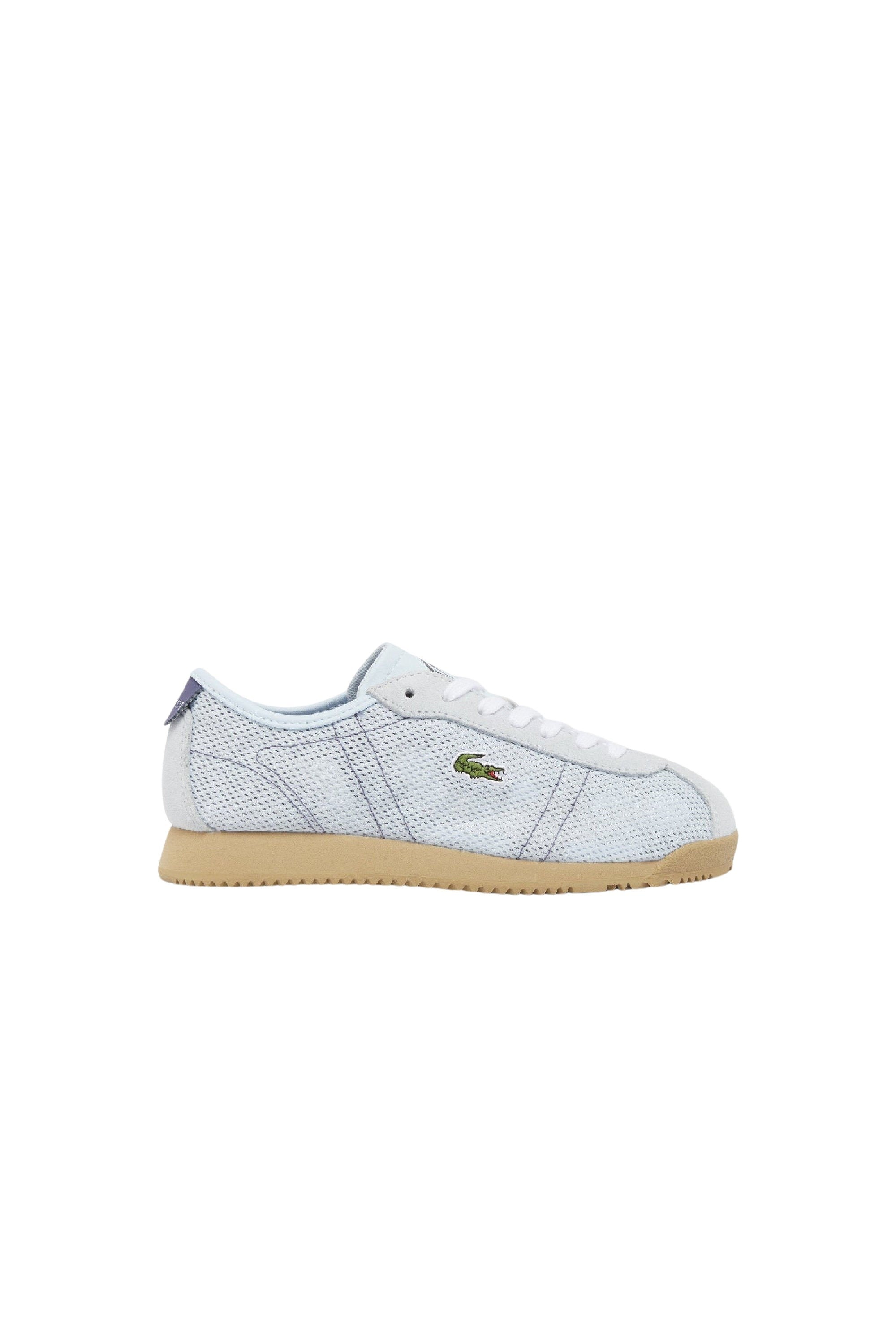 Club-Low fabric sneakers - Light Blue & Brown