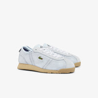 Club-Low fabric sneakers - Light Blue & Brown