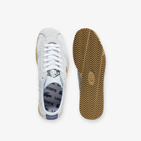 Sneakers Club-Low en tissu - Light Blue & Brown