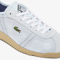 Club-Low fabric sneakers - Light Blue & Brown