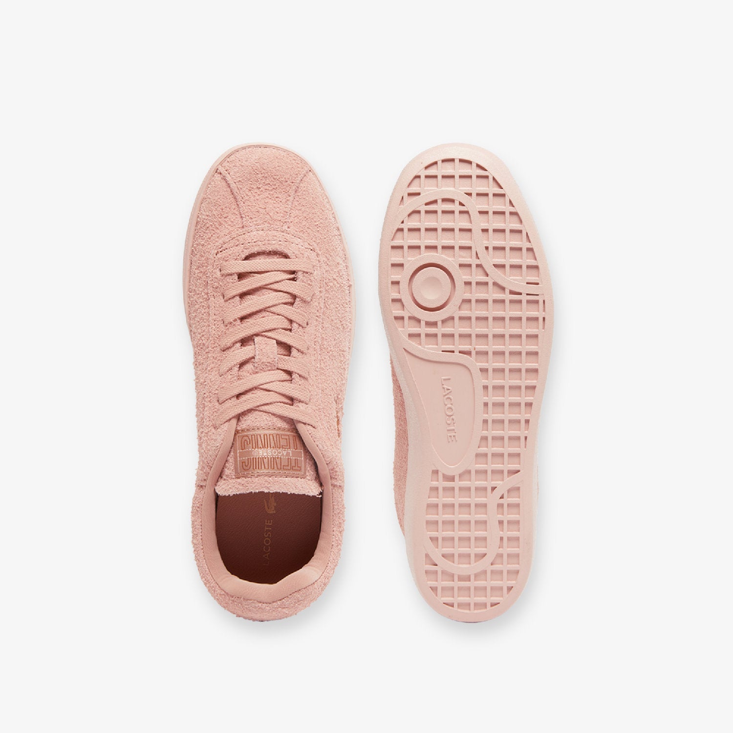 Sneakers Baseshot en daim - Pink & Light Pink