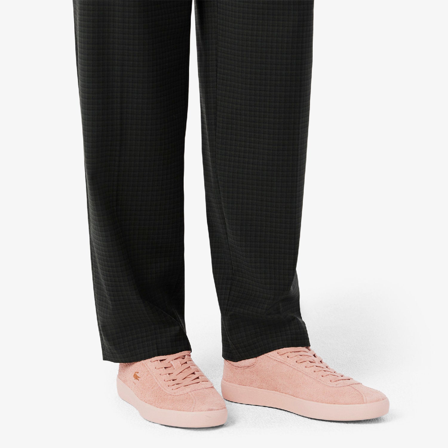 Sneakers Baseshot en daim - Pink & Light Pink