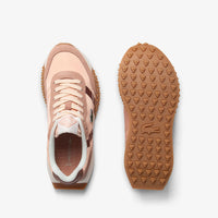 Low sneakers in fabric - Pink & Gum