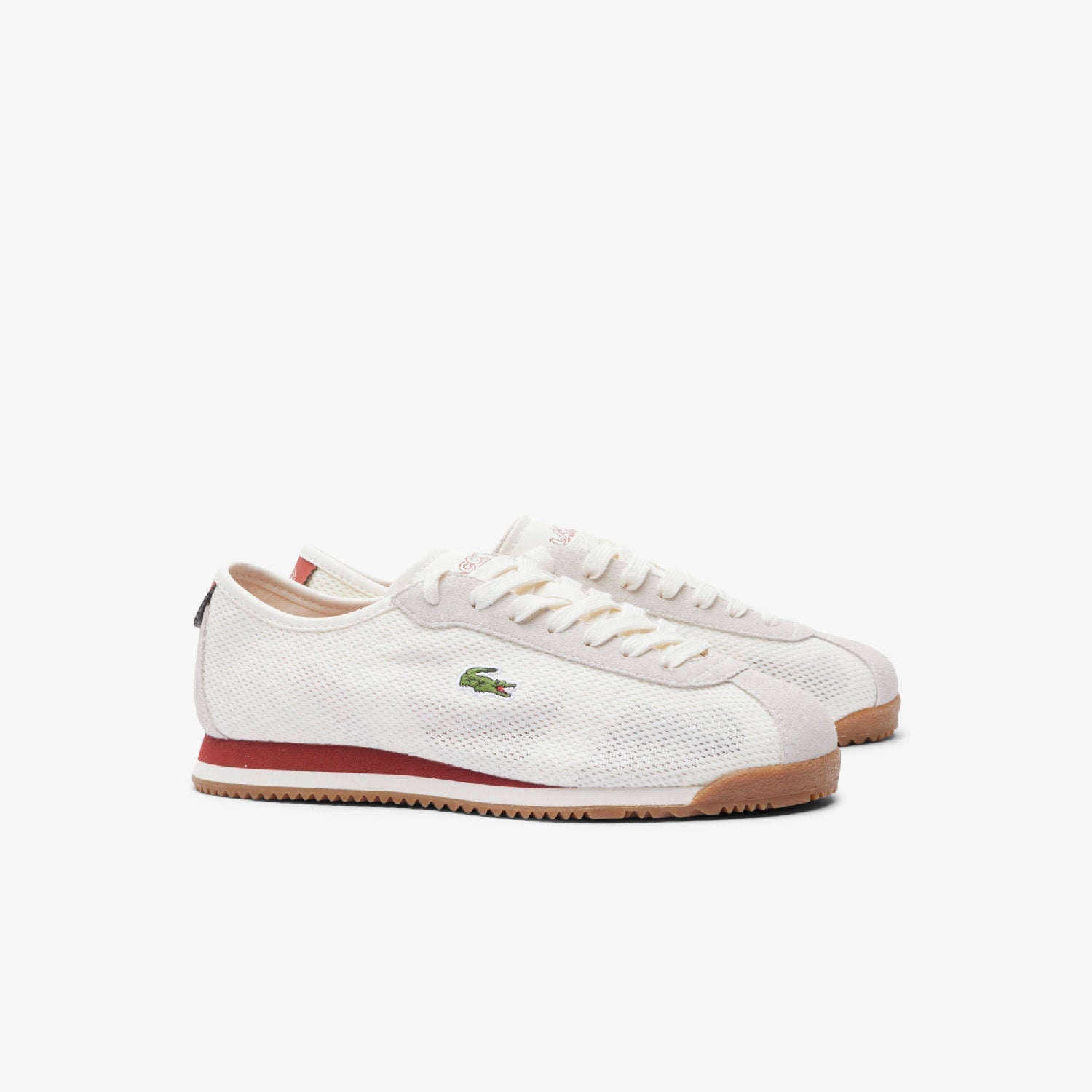 Sneakers Club-Low Lacoste x Roland-Garros - Off White & Gum