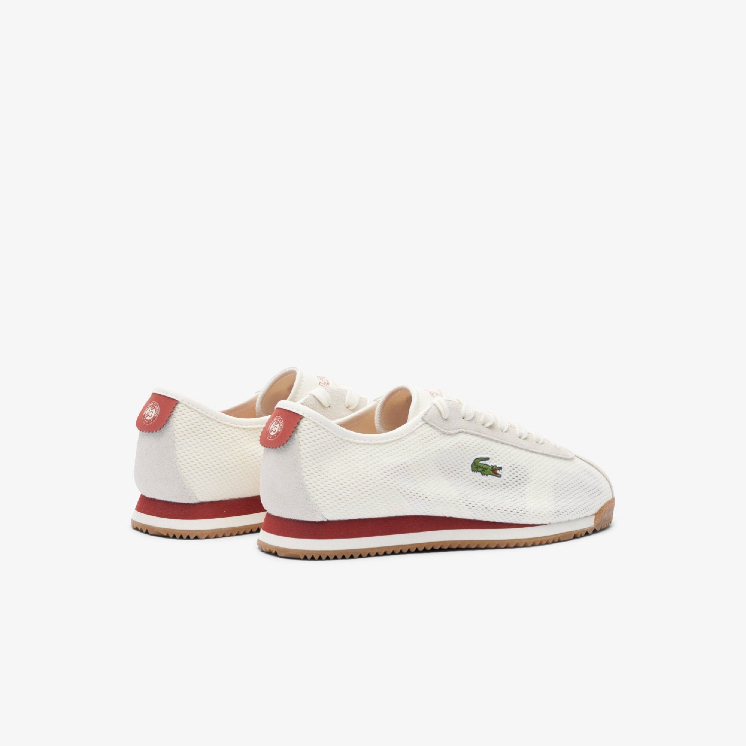 Sneakers Club-Low Lacoste x Roland-Garros - Off White & Gum