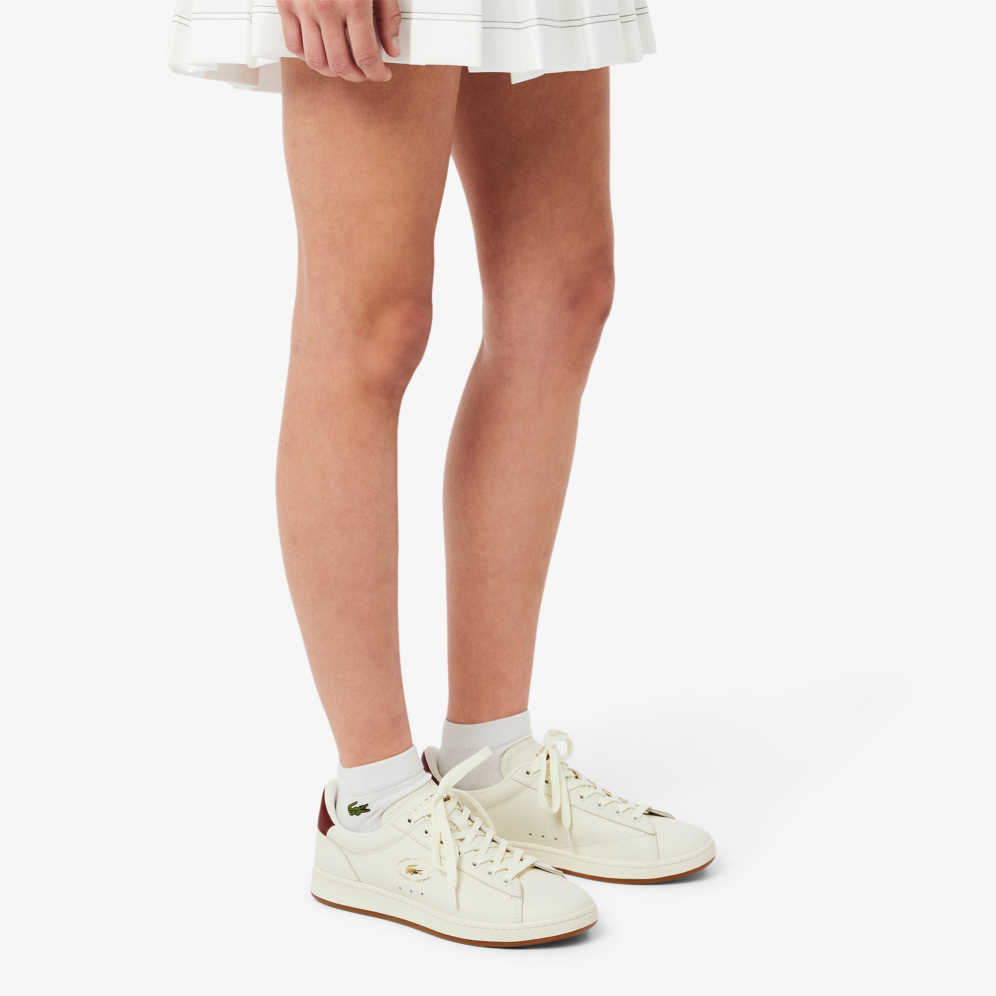 FOOTWEAR - Off Wht & Dk Org