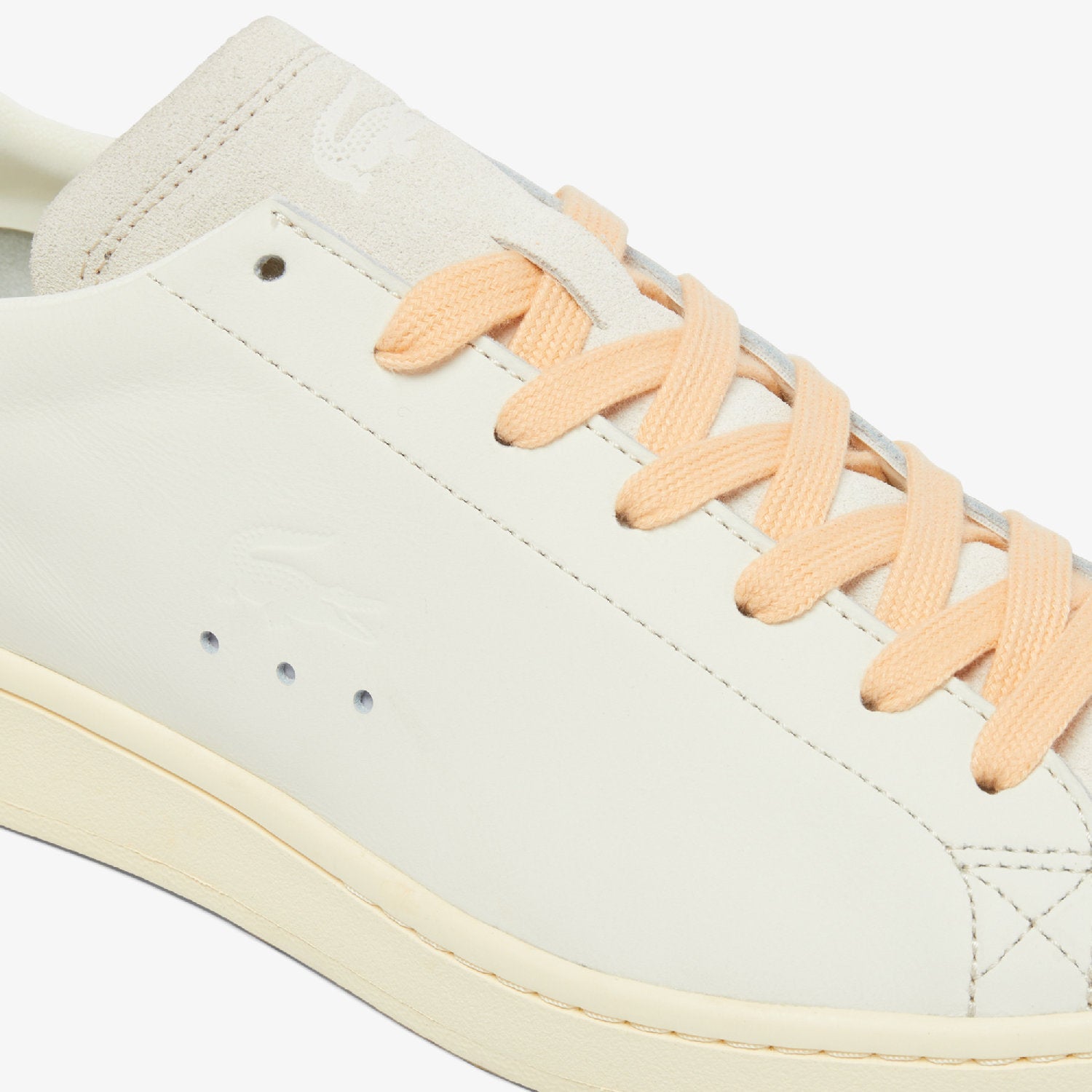 Sneakers Carnaby Set en cuir - Off White & Yellow