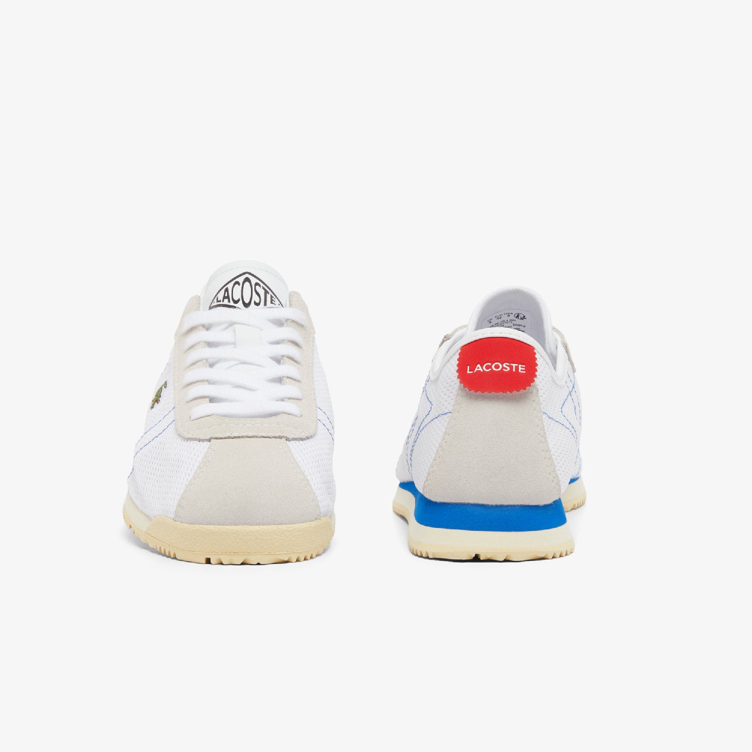 Sneakers Club-Low en tissu - White & Red & Blue