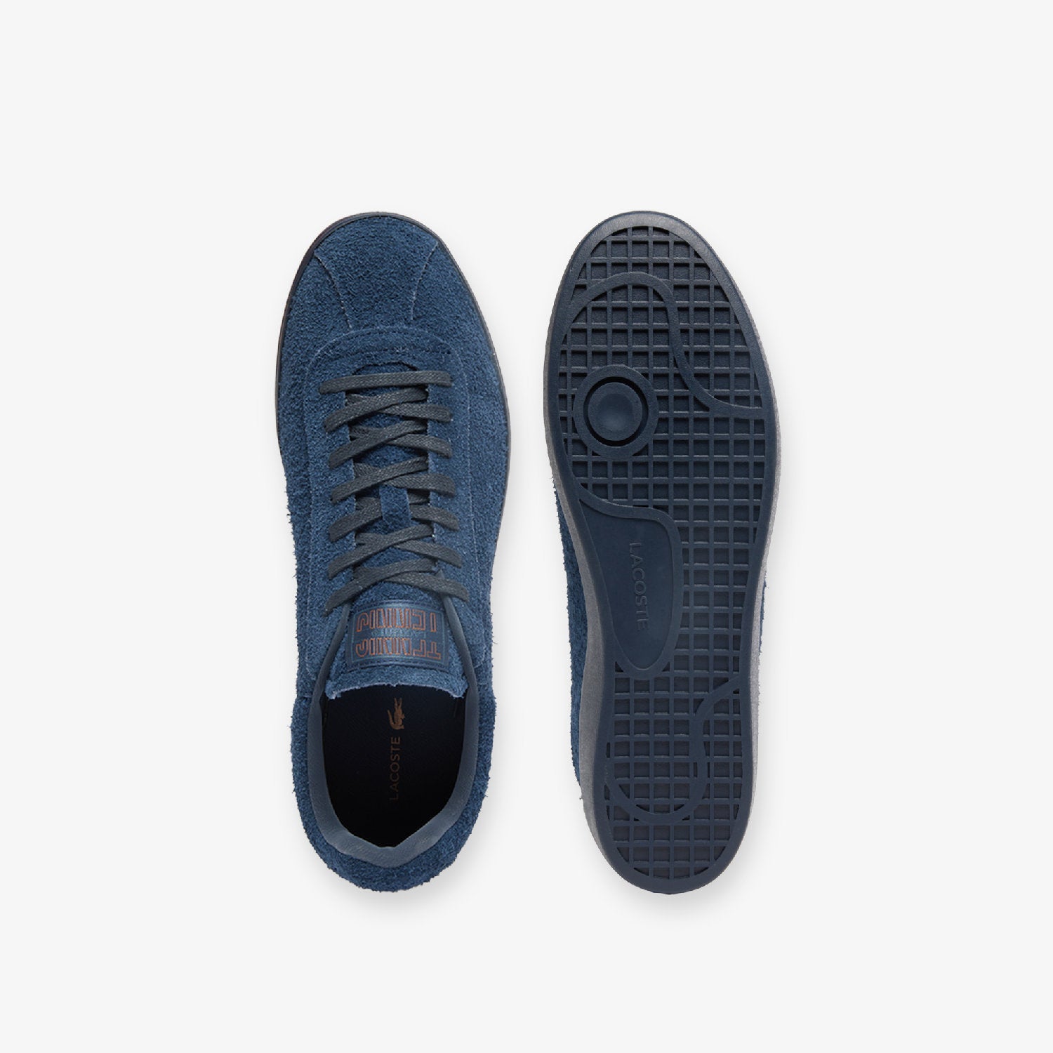 Sneakers Baseshot en daim - Navy & Blue