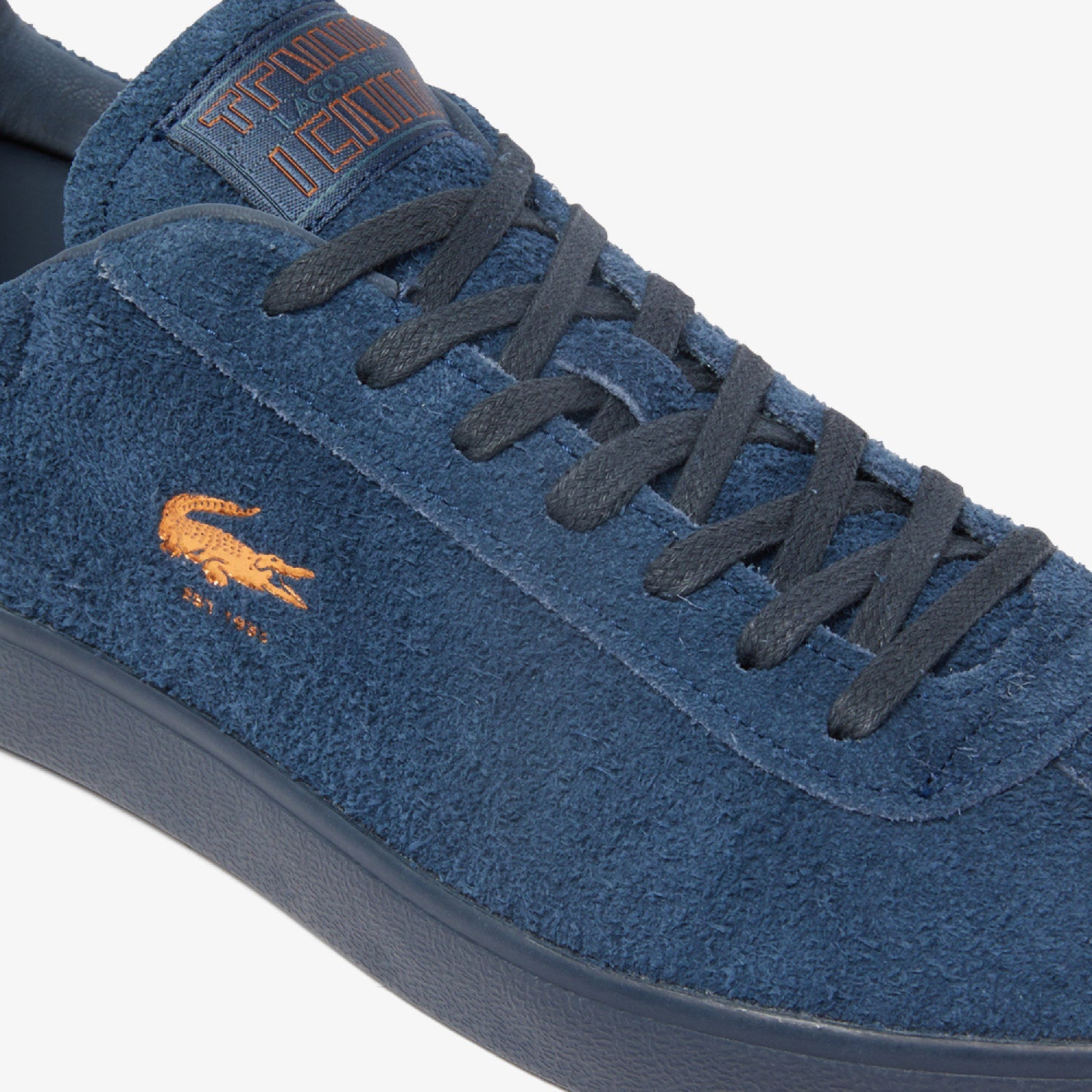 Sneakers Baseshot en daim - Navy & Blue