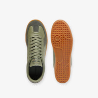 Sneakers Baseshot Pro en cuir - Khaki & Gum