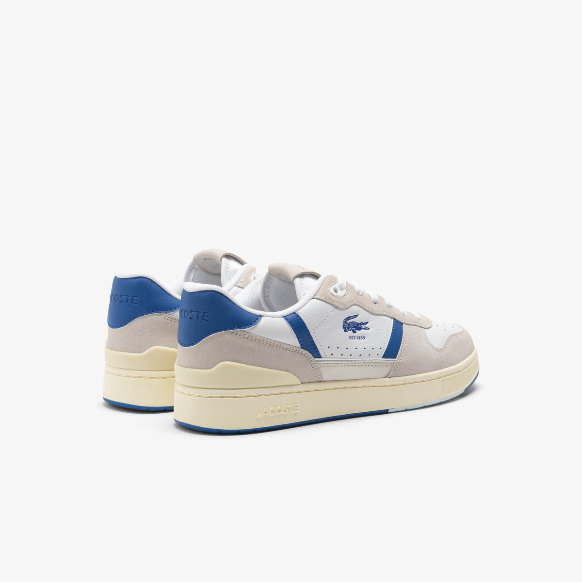 Sneakers T-Clip Set en cuir - White & Blue