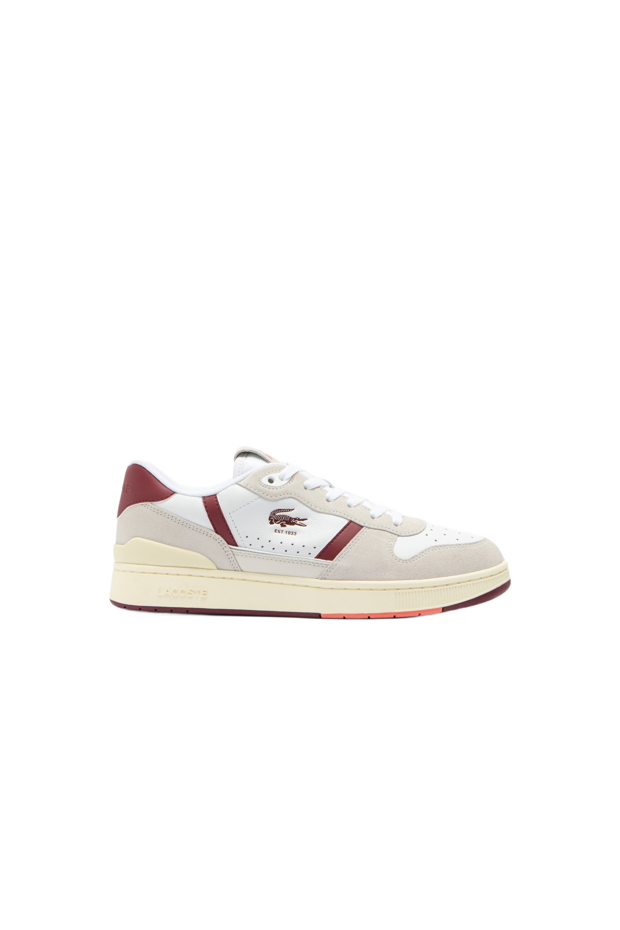 Sneakers T-Clip Set en cuir - White & Org