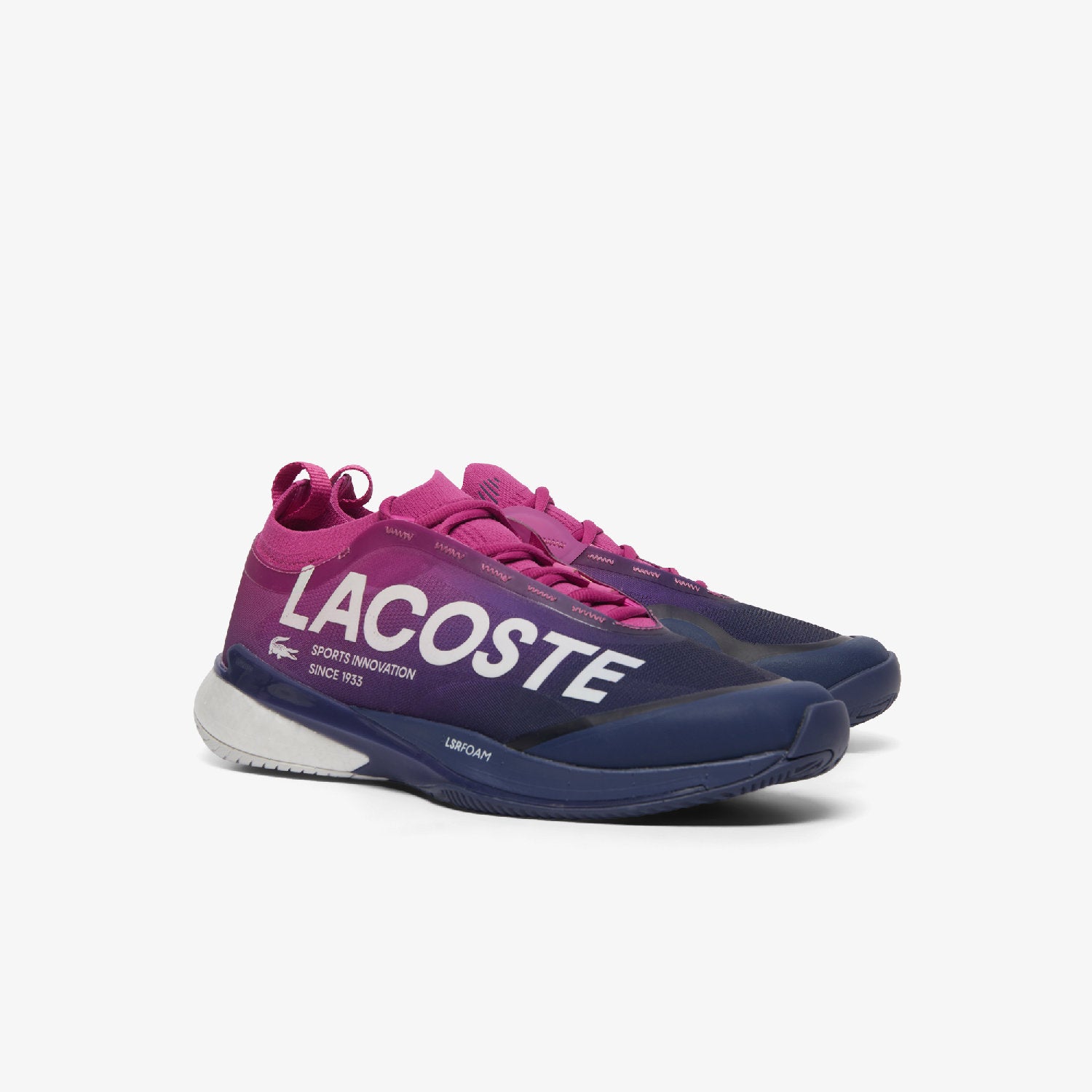 Sneakers Tennis AG-LT25 Lite en tissu - Pink & Dark Blue